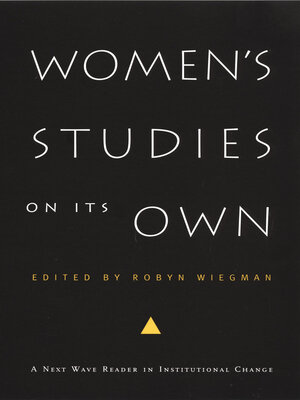 cover image of Women's Studies on Its Own